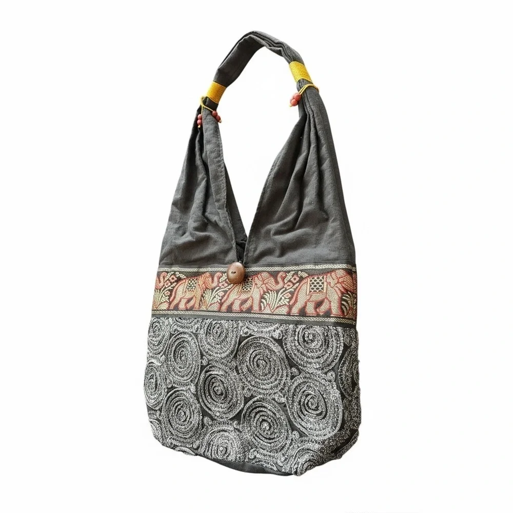 Elephant Patterned Women Bag